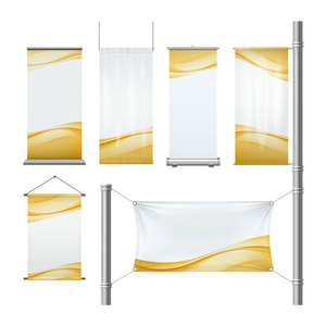 Bandera Publicitaria Portátil de Polipropileno Tejido Transpirable con Impresión Personalizada, Correa Ajustable y Montaje Instantáneo - Product Image 4