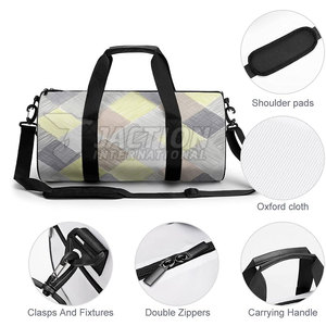 Outdoor Use New Arrivals Nylon Made Waterproof Duffle Bags Customized Trendy Duffle Bags Duffle Fitness Bags - Product Image 5