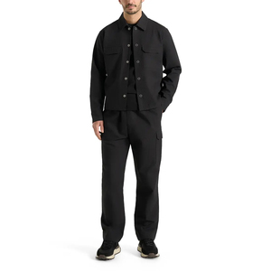 Pantalones Deportivos Casuales de Lona para Hombre, Cintura Alta, Transpirables, para Gimnasio, Running y Fitness - Product Image 1