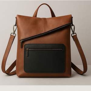 Ce sac à main marron avec poignée supérieure est similaire en style aux sacs proposés par bags. - Product Image 6