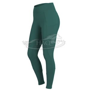 Leggings d'équitation pour femmes, taille haute, avec grip en silicone intégral, collants d'équitation, vêtements d'équitation, pantalons d'équitation - Product Image 1