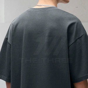 Camisetas Casuales Extra Grandes para Hombre con Marca Personalizada Disponible, Transpirables, 100% Algodón, Duraderas, con Opciones de Impresión de Logotipo Personalizado - Product Image 6