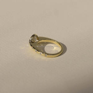 IGI/GIA Lab Grown Cut Diamond Vintage 14k Yellow Wedding/Engagement Ring Unisex Fine White Gold for Anniversary Party-Worthy - Product Image 2