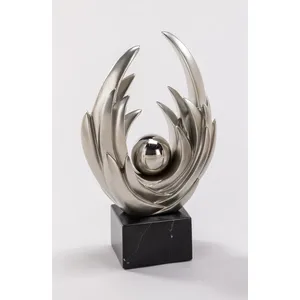 Sculpture Métallique Artisanale Premium – Centre de Table Élégant pour Salon de Luxe, Décoration Intérieure et Vente en Gros - Product Image 2
