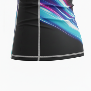 Maillot de compression à manches courtes personnalisé, sublimé, respirant, coutures durables, qualité supérieure, MMA, BJJ, surf, entraînement - Product Image 6