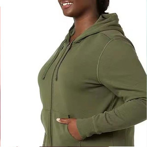 Nouvelle Arrivée - Sweat à Capuche Femme de Qualité Très Vendu, Design Personnalisé, Fermeture Éclair 1/4, Capuche Ajustable et Manches Longues - Product Image 2