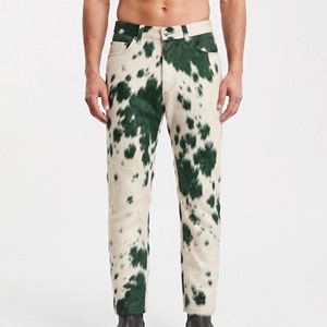 Pantalon streetwear d'été pour homme en cuir de vachette pleine fleur 100% avec poils, taille mi-haute, style hip-hop, qualité supérieure, séchage rapide et respirant - Product Image 6