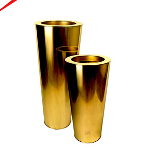 Decorative metal <b>Round</b> Flower Vase For <b>Table</b> And Shelf Styling Flower Vase for Home Interior - Product Image 3