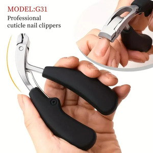 Coupe-ongles robuste anti-éclaboussures, coupe-ongles larges pour ongles épais et durs, ciseaux de manucure à lame courbée - Product Image 4