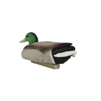 Décoys de chasse motorisés flottants en mousse EVA plastique grand format, personnalisés, en gros, en forme de canard colvert réaliste
