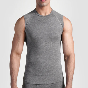 <b>Men</b>’s Performance <b>Compression</b> Tank Top Quick Dry Sleeveless Sports <b>Shirt</b> <b>for</b> Gym Training - Product Image 1
