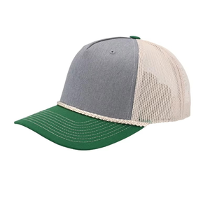 Casquette Trucker Unisexe 2026 en Corde avec Dos en Maille, Chapeau Réglable à Fermeture Snapback, Casquette de Baseball Style Classique, Logo Personnalisé, Couvre-chef Décontracté pour l'Extérieur - Product Image 2