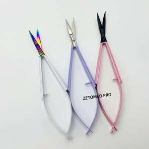 Professional Eyebrow Tweezers Hair <b>Trimmer</b> Scissors Set Stainless Steel Powder Coated Custom Durable Lightweight Washable Modern - Product Image 3