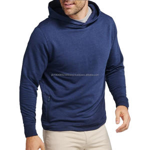 Sudadera con Capucha Acolchada para Hombre, 100% Algodón de Alta Calidad, Estampado Personalizado, Corte Musculoso, Bolsillos Laterales Profundos, Talla Única, Sudadera sin Estampado - Product Image 2