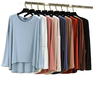 T-shirt personnalisé à longue queue à manches courtes épais 100% coton Logo numérique conception col rond coupe régulière High Street séchage rapide respirant - Product Image 1