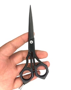 Ciseaux de coiffure professionnels Tegra pour la beauté et la coiffure, lame tranchante en acier inoxydable, manche en caoutchouc, vente en gros - Product Image 2