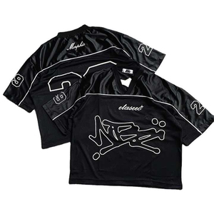 Camiseta Oversize de Malla para Hombre, Jersey de Fútbol Americano Personalizado, Uniforme de Fútbol Americano de Moda al por Mayor - Product Image 2
