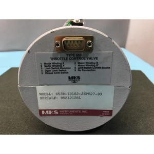 MKS 653B-13162-JSP027-93วาล์วควบคุมขวดอุปกรณ์เซมิคอนดักเตอร์และชิ้นส่วนที่เชื่อถือได้ในระดับโลกที่ - Product Image 6