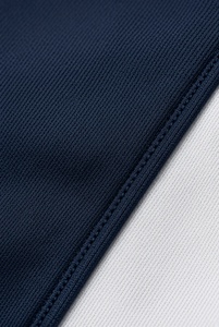 เสื้อฟุตบอลอเมริกันฟุตบอล Soccer Max รุ่น Unisex สีกรมท่า-ขาว คอวี แขนยาว หมายเลข 52 แบบสั่งทำพิเศษ พร้อมแผ่นรอง ชุดยูนิฟอร์มทรงปกติ 100% - Product Image 5