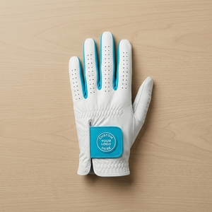 Guante de Ciclismo Deportivo Transpirable de PU Personalizado, para Mano Izquierda, con Dedos Perforados, Ajuste Suave y Flexible, Cierre de Gancho y Bucle, Marca Privada OEM - Product Image 1