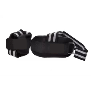 Sangles de musculation en néoprène rose et noir pour fitness, tractions, musculation, levage de poids, antidérapantes, protection avancée - Product Image 5