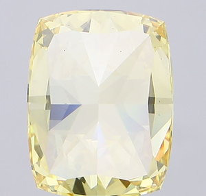 Diamante Cultivado en Laboratorio con Certificación IGI, Corte Cojín de 10.56 CT, Color Amarillo Intenso Fantasía, Claridad VS2, 830655510, ROYAL GEMS, Origen Gujarat - Product Image 4
