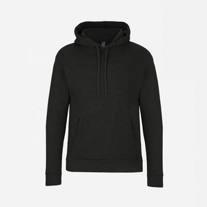 Next Level Apparel 9302 Unisex Malibu Sudadera con capucha Heather Black CVC Fleece Hoodie Fit Classic Hoodie Sudaderas - Product Image 3