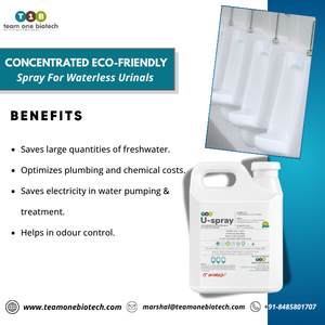 T1B U-Spray Contrôle des odeurs pour urinoirs de restaurants et toilettes - Product Image 3