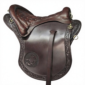 Customized English Race Saddle Premium Genuine Leather Horse Riding Saddle Seat Wood SUS304 <b>Hardware</b> OEM ODM Export Finest - Product Image 5