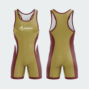 Combinaisons de lutte à sublimation, combinaisons de lutte, nom de l'équipe, joueur pour la compétition - Product Image 1
