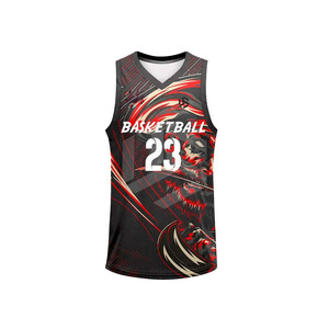 Camiseta de Baloncesto Unisex Más Vendida, 100% Poliéster, Ligera, Transpirable, de Secado Rápido, Sin Mangas, con Logotipo Personalizado, Ropa de Equipo - Product Image 2