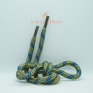 High Tenacity Polyester Round Drawcord Plastic Tipping <b>Braided</b> Multicolor Garment Textile <b>Cord</b> OEM ODM Manufacturer - Product Image 2