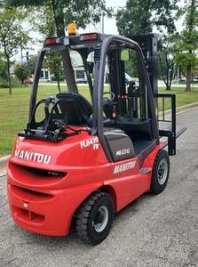 Montacargas MI25G 2023 en perfecto estado, transpaleta eléctrica de acero con asiento para operador, capacidad de carga de 2000 kg, para tiendas minoristas y talleres de reparación de maquinaria - Product Image 4