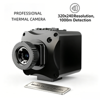 Caméra thermique haute sensibilité 320x240 avec mesure de température NETD ≤40mK, 25Hz, pour inspection et maintenance électriques