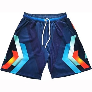 Stylish Best Summer Sublimated High Quality Customize Mesh Shorts Best For Summer Breathable Quick Dry Anti-Bacterial Decorated - Product Image 3