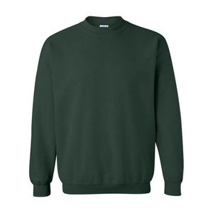 Sweatshirts d'hiver décontractés pour hommes personnalisés, motif uni, tissu en coton mélangé lavé, impression numérique, service OEM, vente en gros - Product Image 4