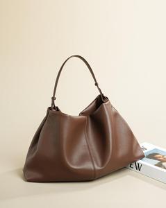 Bolsos de Hombro de Cuero Genuino para Mujer, Bolsos de Mano Elegantes, Bolsos Cruzados Grandes y Suaves, Bolsos Tote con Asa Superior - Product Image 4