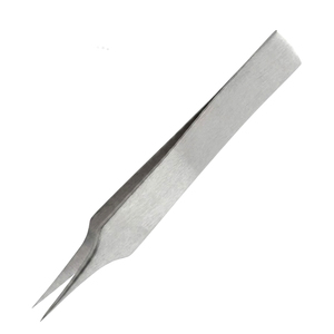 Stainless Steel Pointed Tip <b>Eyebrow</b> Tweezers Precision <b>Hair</b> <b>Removal</b> Tool Durable Beauty Care Equipment Made in Pakistan - Product Image 4
