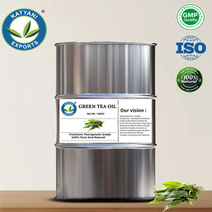 Wholesale Green Tea Carrier Oil Cold Pressed Camellia Sinensis <b>Leaf</b> Oil- By Katyani Exports High Quality Supplier & Manufacturer - Product Image 3