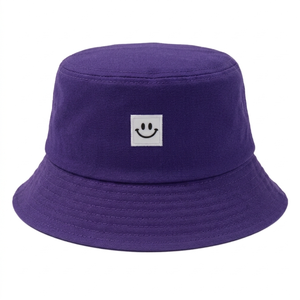 Custom Embroidered Summer Outdoor Golf Bucket <b>Hats</b> for <b>Men</b> Women <b>Sun</b> Protection with Cartoon Smile Face Logo Travel - Product Image 6