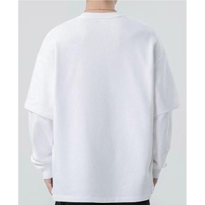 เสื้อยืดสั่งทำพิเศษสองชั้น ดีไซน์มีสไตล์ไม่ซ้ำใคร เนื้อผ้านุ่มสบาย ใส่ได้ทั้งผู้ชายและผู้หญิง สตรีทแวร์ลำลอง ใช้ได้ทุกวัน - Product Image 4