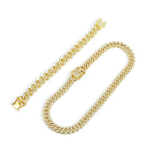 Collar con Colgante de Moissanita Chapado en Oro Azul Polvo, Acabado Liso, Fácil Cuidado, Elegante para Ceremonias Festivas, Cuello Alto - Product Image 5