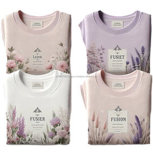 OEM 180 GSM 100% algodón señoras camisetas de calidad superior digital impreso por encargo tamaños al por mayor Bangladesh tejido de punto - Product Image 3