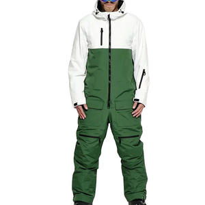 ชุดจั๊มสูทกันหิมะสำหรับผู้ใหญ่ พิมพ์โลโก้ได้  ชุดกันน้ำ กันลม ระบายอากาศได้ดี เหมาะสำหรับเล่นสกี  แบบชิ้นเดียว  สำหรับทั้งชายและหญิง - Product Image 1