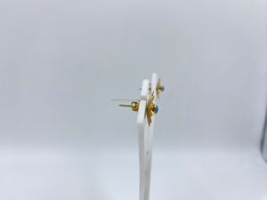 Boucles d'oreilles glamour d'inspiration vintage meilleur prix argent or Sterling classique avec pierre de perle pour les mariages fêtes cadeau - Product Image 2