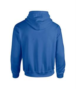 เสื้อฮู้ดผู้ชายสีเหลืองนีออน ทรงปกติ สีพื้น ผ้าฝ้ายเฟรนช์เทอร์รี่ สวมใส่สบายๆ สำหรับฤดูใบไม้ร่วง - Product Image 4