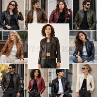 Vente en gros de vestes en cuir véritable 100% pour hommes et femmes, manteaux de motard en cuir de vachette, commande OEM personnalisée, surplus d'usine du Bangladesh, vente en gros