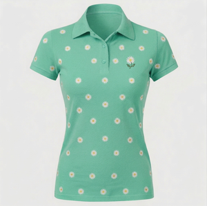 Camiseta de Lona Transpirable de Manga Corta para Mujer, Estilo Veraniego, con Logotipo Personalizado, Diseño Sólido, Alta Calidad - Product Image 5