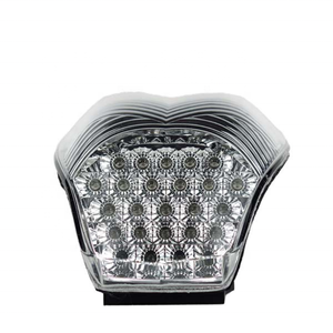 Feu arrière LED intégré certifié E-Mark avec système d'éclairage de moto à lentille de fumée pour R1200R 2006 ~ 2015 - Product Image 3