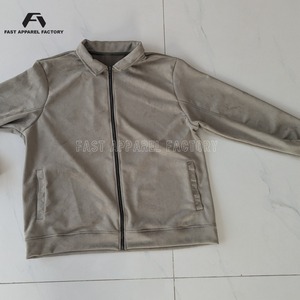 Custom Wholsale <b>Men</b> Women Custom Zipper Up <b>Jacket</b> Breathable Custom Logo Printed And OEM Long Sleeve Zipper Up <b>Jacket</b> OEM - Product Image 6